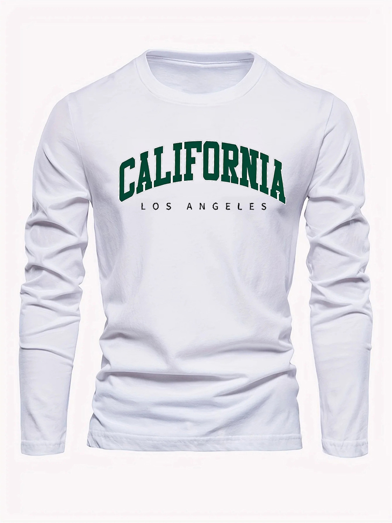 Men'S Fashion T Shirts - Kaos oblong lengan panjang pria, berbahan