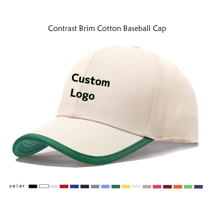 Men'S Fashion With Hat - Topi Baseball dengan Logo Kustom dari