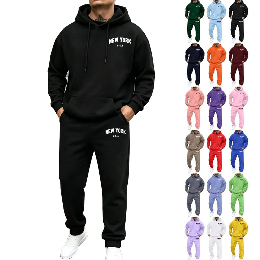 Usa New York City Prints Sweat - Men'S Fashion New York ulasan dan harga