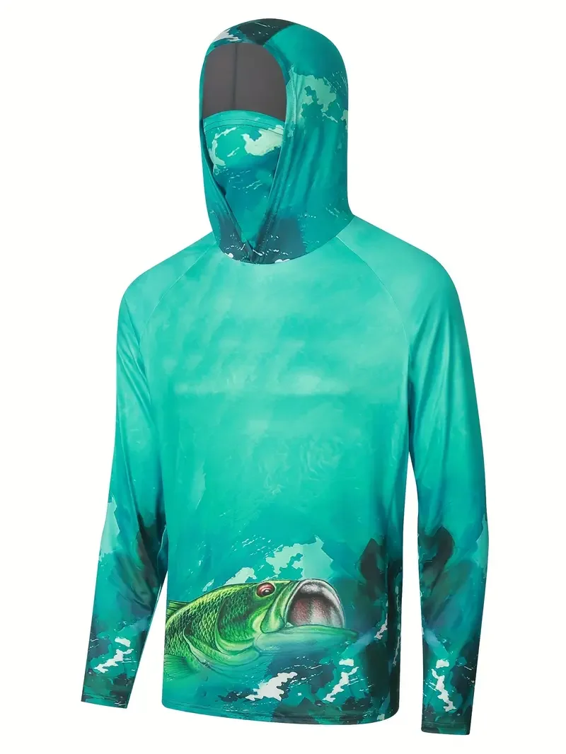 Baju Memancing dengan Tudung,  - Mens Fashion Summer ulasan dan harga