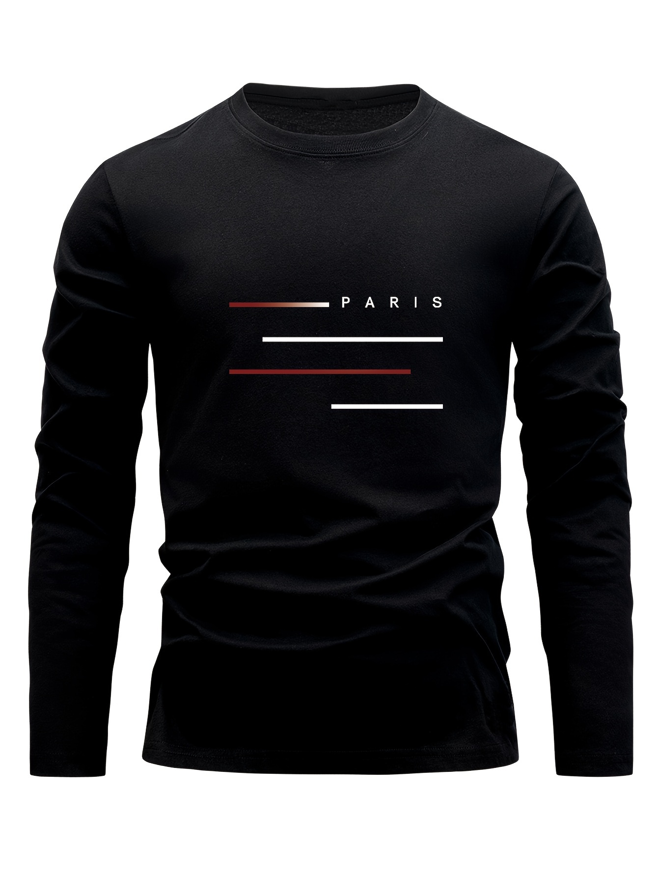 Kaos oblong lengan panjang pri - Men'S Fashion T Shirts ulasan dan harga