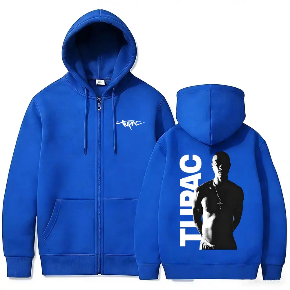 Jaket Hoodie Ritsleting Rapper - Mens Fashion Zip Up Hoodies ulasan dan harga